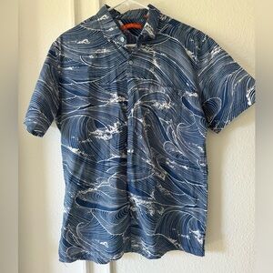 Tori Richard Men Aloha Dress Shirt.